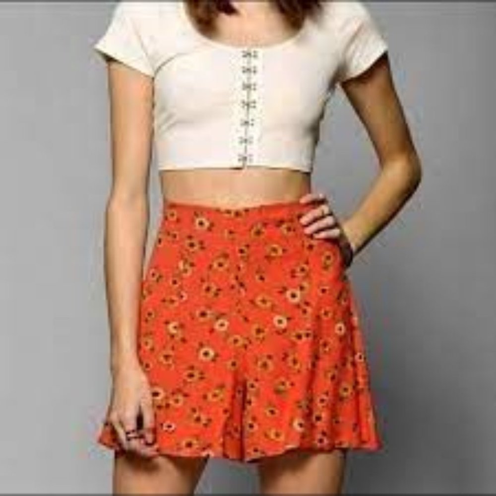 Urban Outfitters Sunflower High Waisted Shorts